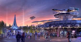 The adventures continue* features a constellation of storylines and interplanetary destinations that will immerse you in the star. Star Tours Upgraded Disneyland Paris Starport Brought To Life Atmospheric New Artwork Dlp Today Disneyland Paris News Rumours