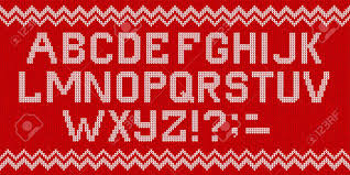 Chart patterns which use symbols in a chart. Vector Illustration Folk Latin Christmas Font Scandinavian Style Royalty Free Cliparts Vectors And Stock Illustration Image 105027604