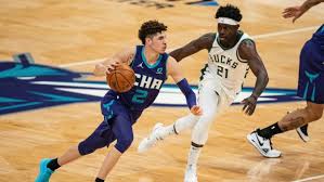 Lamelo ball is a 6'6″ point guard who plays for the charlotte hornets. Lamelo Ball Has Career High 27 Points Charlotte Hornets Top Milwaukee Bucks 126 114 Tsn Ca