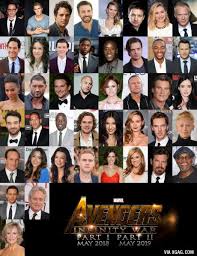 Avengers 4 is directed by anthony and joe russo with a screenplay by the writing team of christopher markus and stephen mcfeely and features an ensemble. Jesus Christ This Is The Cast Of Avengers Infinity War Avengers Cast Marvel Infinity War Marvel Avengers Funny