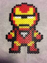 Superhero Iron Man From Marvels Avengers Perler Bead Perler Bead Art Pony Bead Projects Perler Bead Patterns Superheroes have their antecedents in the semidivine heroes of myth and legend. perler bead art