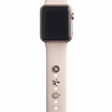 Black Apple Watch With Pink Sand Band Teardrop Stud For Apple Watch Sport Bandsselect Option In 2020 Apple Watch Fashion Apple Watch Accessories Apple Watch Bands Sports