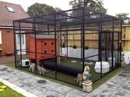 The cat fanciers association suggests that cages measure at least 30 cubic feet. Cat Runs Cages Enclosures Fencing For Cats Weld Mesh