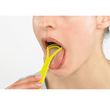 Tongue scraping is an ayurvedic practice that has been proven to improve dental health. Curaprox Zungenreiniger Ctc 203 Single Double Blade 5 75