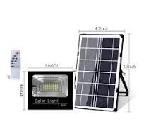 DuBom 30W to 800W 6000K Solar Flood Light Outdoor Remote ...
