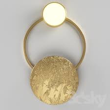 3d Models Wall Light Shield B 44 3667 Light Shield Wall Lights Modern Wall Lights