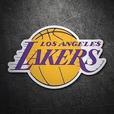View the latest in los angeles lakers, nba team news here. Aufkleber Nba Los Angeles Lakers Schild Webwandtattoo Com