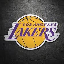 Staples center, los angeles, ca watch live on spectrum sportsnet listen live on espn la 710/kwkw (s) 🏀 shop los angeles lakers ht.read more lakers vs. Aufkleber Nba Los Angeles Lakers Schild Webwandtattoo Com