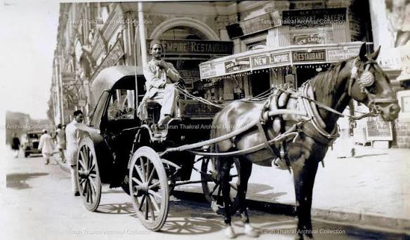 Historic Bombay Victoria in old Mumbai