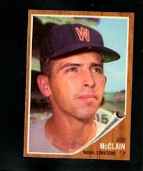 1962 Topps # 324 Joe McLain NM-MT
