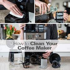 How To Clean Your Coffee Maker