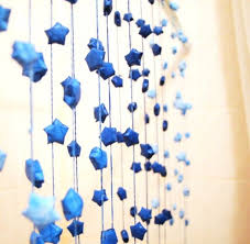 Star Garland Origami Lucky Star Star Garland Paper Garland