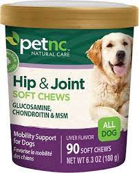 Petnc Natural Care Hip Joint Mobility Support Soft Chews Dog Supplement 90 Count Chewy Com Natural Care Dog Supplements Calming Treats For Dogs
