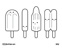 I can't wait to see the faces of my toddlers when they. Free Printable Ice Pops From Pi Ikea Street Http Www Piikeastreet Com Free Coloring Pages Coloring Pages Ice Cream Coloring Pages Coloring Pages For Kids