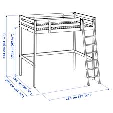 Publicato 27 novembre 2014 alle 490 ? Stora Struttura Per Letto A Soppalco Nero 140x200 Cm Ikea It