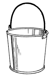 Draw a bucket of water for my lady's daughter. Bucket Coloring Page Coloring Home