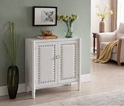 Enjoy free shipping on most stuff, even big stuff. Kings Brand Furniture 2 Door Entryway Console Table Accent Cabinet White White Buy Online In Andorra At Andorra Desertcart Com Productid 51124611