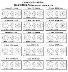Genuine Swarovski 1088 Xirius Chaton Round Stones Crystals