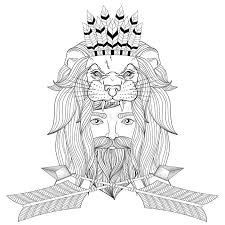 Supercoloring.com is a super fun for all ages: Lion Head Adult Coloring Stock Illustrations 159 Lion Head Adult Coloring Stock Illustrations Vectors Clipart Dreamstime