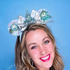 Cinderella Midnight Clock Pumpkin Inspired Minnie Mouse Ears Headband