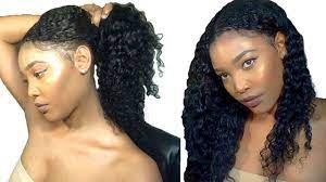 Middle part sew in with curls. How To Middle Part Sew In On Yourself Very Detailed Blend Natural Hair With Weave London Tayy Youtube