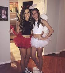 Pin By Analyssa Gomez On Holidays Events Angel Halloween Costumes Halloween Outfits Duo Halloween Costumes