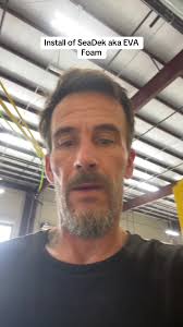 Eva Foam Boat Deck Install