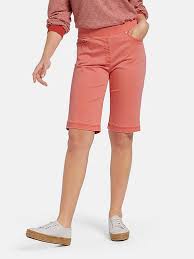 Wenn die temperaturen steigen, wird es zeit für kurze hosen. Raphaela By Brax Proform Slim Pull On Bermuda Shorts Design Pamina Lobster