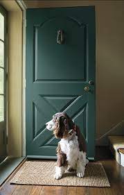 Choose a light shade of blue for the door to refresh your front entry. Front Door Color Ideas And Inspiration Benjamin Moore