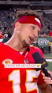 Full commit from Pat Mahomes. 😤