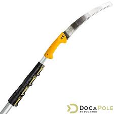 Docapole 6 24 Foot Pole Pruning Saw Docapole Extension Pole Gosaw Attachment Use On Pole Or By Hand Long Extensi Pole Saw Extension Pole Pruning Saw