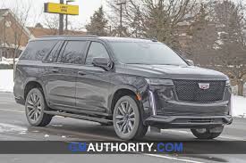 Pricing and which one to buy. 2021 Cadillac Escalade Esv Spotted On The Street Gm Authority