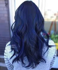 Experts recommend that to dye black hair blue, you must first lighten it to a blonder hue. Blue Sapphire Balayage R Fancyfollicles Hair Styles Hair Color For Black Hair Hair Color Blue