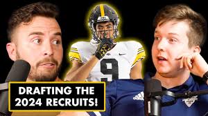 Drafting the 2024 Iowa Hawkeyes Football Recruiting Class w/ Eliot Clough
