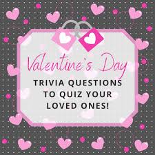 Oct 13, 2020 · to test your knowledge on those facts, we've rounded up dozens of art trivia questions. 30 Fun Valentine S Day Trivia Questions To Test Your Loved Ones