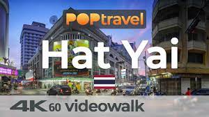 Walking In Hat Yai Thailand 4k 60fps Uhd Youtube