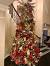Simple Red And Green Christmas Tree