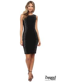 A Stunning Little Black Dress With Extraordinarily Sophisticated Style This Classic Calvin Klein Sheath Cocktail Dre Cocktail Dress Little Black Dress Dresses