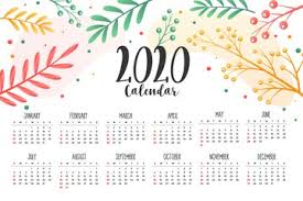 Learn where to find customizable calendar templates to help you create the perfect calendar for organizing your personal life, business tasks and more. Free 2020 Monthly Calendar Vectors 1 000 Images In Ai Eps Format