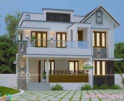Trendy Kerala Home Design 2000 Sq Ft Kerala House Design Latest House Designs Bungalow House Design
