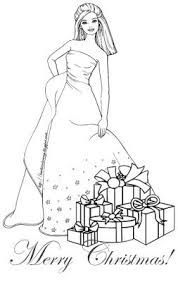Barbie Christmas Coloring Page Barbie Coloring Pages Barbie Coloring Santa Coloring Pages