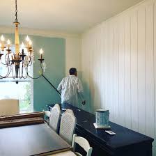 When clubbed with the right furniture and accessories, it makes a good fit a variety of. Diy Shiplap Dining Room Wall The Style Sisters