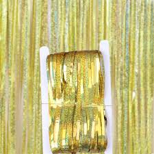 Heute geht es um das beliebte. 2m 3m 4m Gold Metallic Folie Lametta Fringe Vorhang Tur Regen Hochzeit Dekoration Geburtstag Partei Hintergrund Hintergrund Foto Requisiten Vorhange Aliexpress
