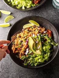 Instant Pot Quinoa Burrito Bowls Vegan Detoxinista Recipe Vegan Instant Pot Recipes Vegetarian Instant Pot Pot Recipes
