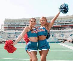 Our ole miss rebels cheer dresses come in sizes for little ones and older kids, so the whole family can get decked. Ole Miss Cheerleaders
