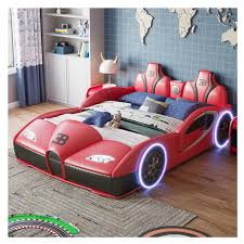 Bunk beds are a natural choice for limited space, cozy sleepovers and just generally for kids sharing bunk beds make bedtime more fun. Fancy Children Bunk Bed Racing Car Bed Bedroom Sets Aliexpress
