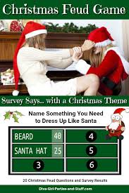 I'm too fat to google feud answers. Christmas Feud Party Game