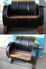 the world s top 10 best uses for old oil drums paperblog oil drum garage furniture barrel furniture