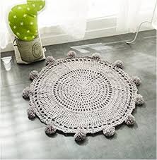 New rugs all rugs nursery rugs playroom rugs performance rugs top rated rugs. Fox Playmat Handmade Crochet Blanket Kids Area Rugs Round Carpets Children Floor Animals Cotton Hand Knitted Playroom Bedding Modern Nursery Knit Gray Pink Yellow Blue Mint Bear Gray Buy Online In Botswana