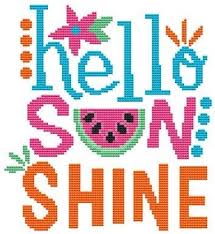 Maybe you would like to learn more about one of these? Hello Sunshine Cross Stitch Pattern